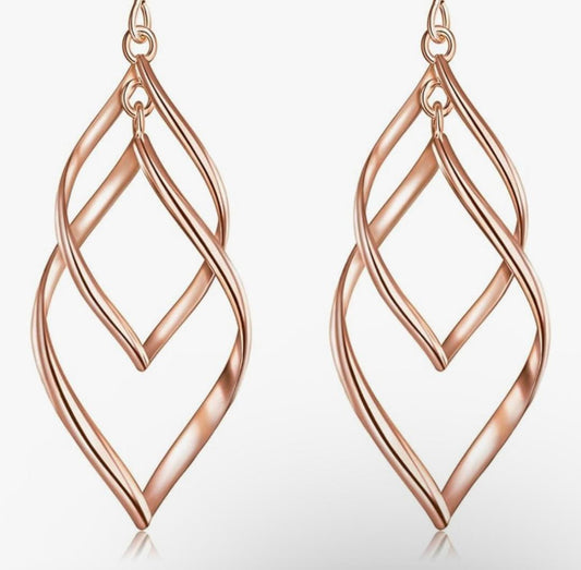 Double Linear Drop High Heel Charms