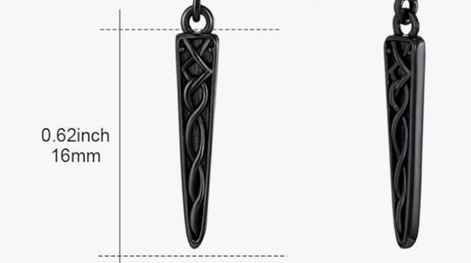 Silver Spike High Heel Charms