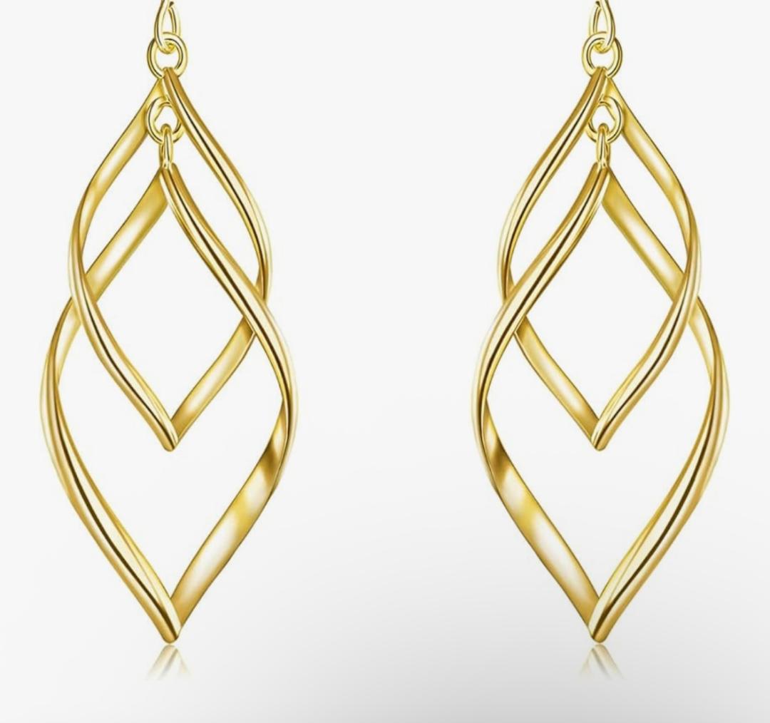 Double Linear Drop High Heel Charms