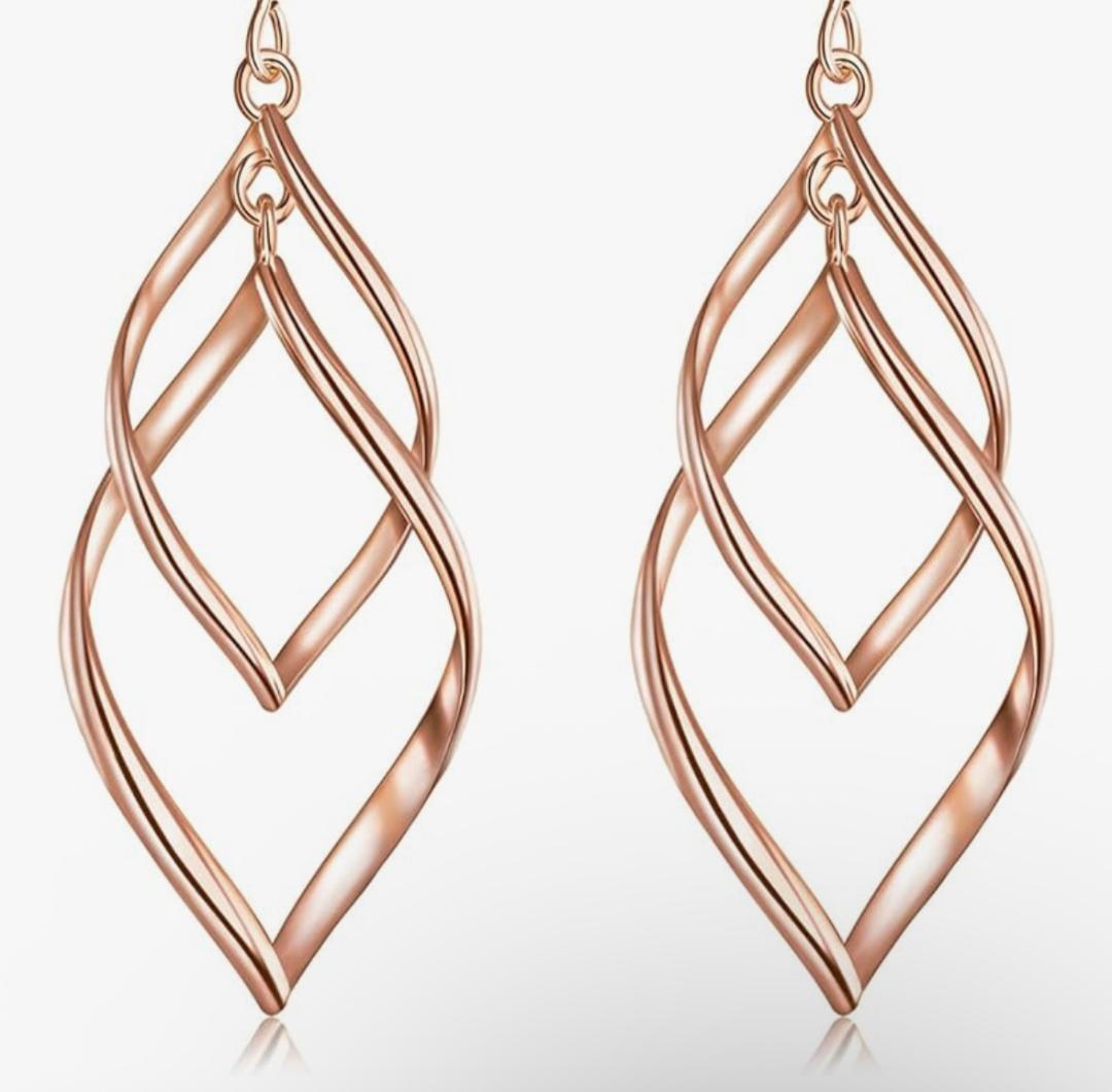 Double Linear Drop High Heel Charms