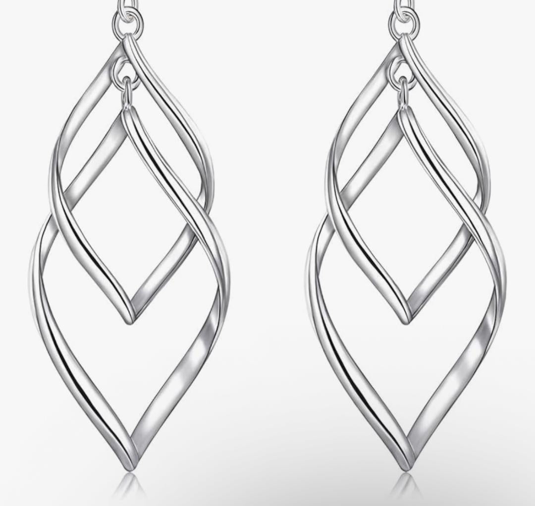 Double Linear Drop High Heel Charms