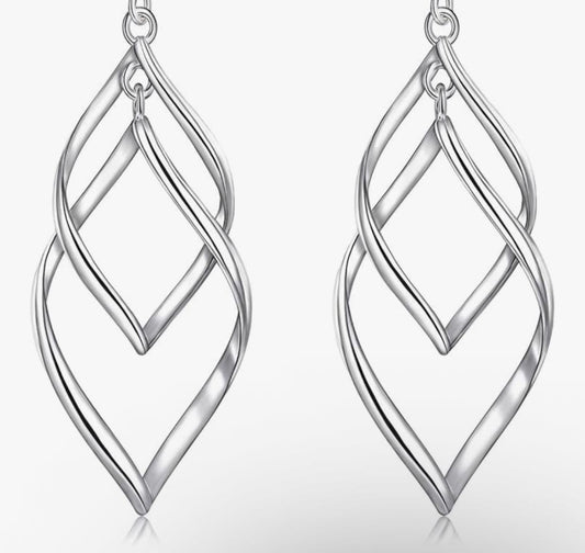 Double Linear Drop High Heel Charms