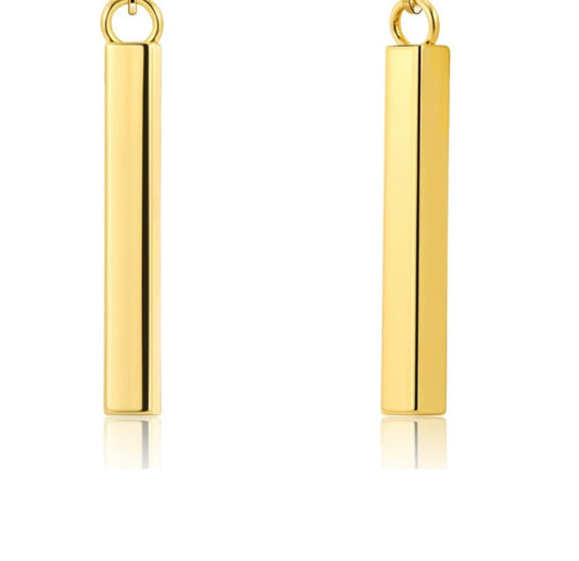 Long Bar Dangle Drop High Heel Charm