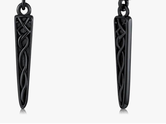 Silver Spike High Heel Charms