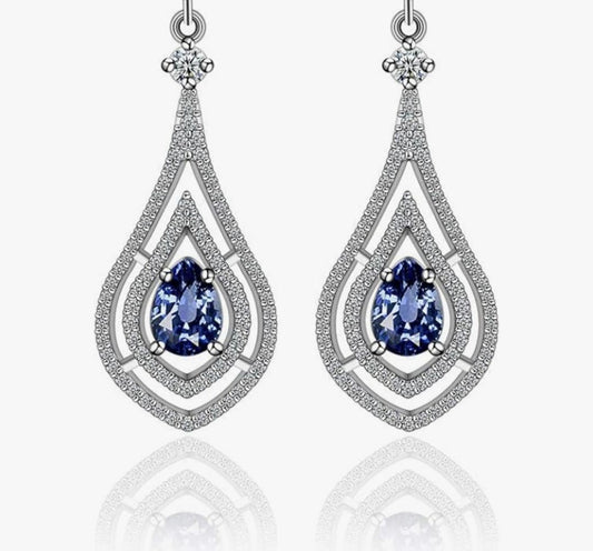 Tear Shape Crystal High Heel Charms